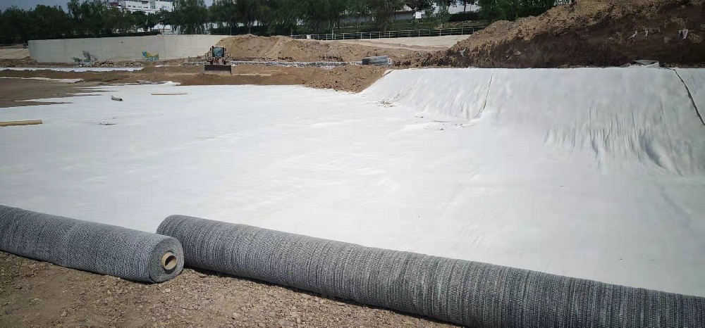 人工湖鈉基膨潤(rùn)土防水毯